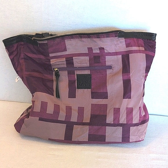 Kooba Womens Shoulder Bag Purse Black Leather Casual Office Travel Organize - Picture 6 of 8